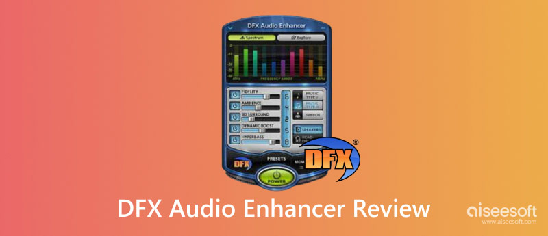 Se gjennom DFX Audio Enhancer