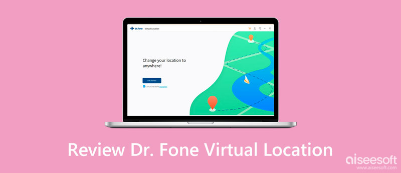 Zkontrolujte virtuální umístění DR Fone