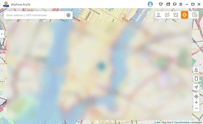 iMyFone AnyTo 加载地图