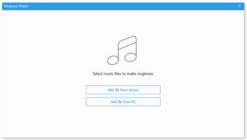 Hit Add File From Device