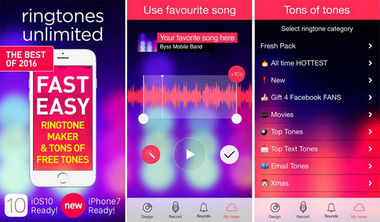 Ringtones for iPhone Free Music Ringtone Maker