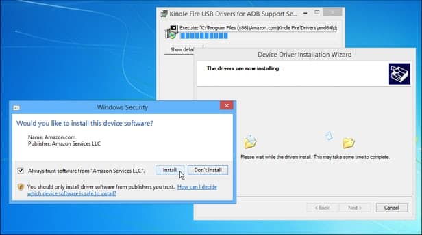Driver Kindle Fire ADB