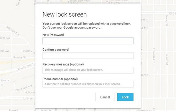 Imposta password temporanea