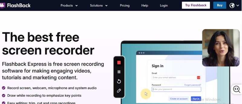 Flashback Express Screen Recorder