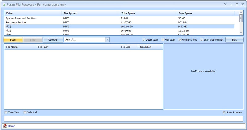 Free SD Card Recovery for Windows Puran File Recovery