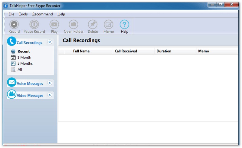 Talkhelper Skype Recorder