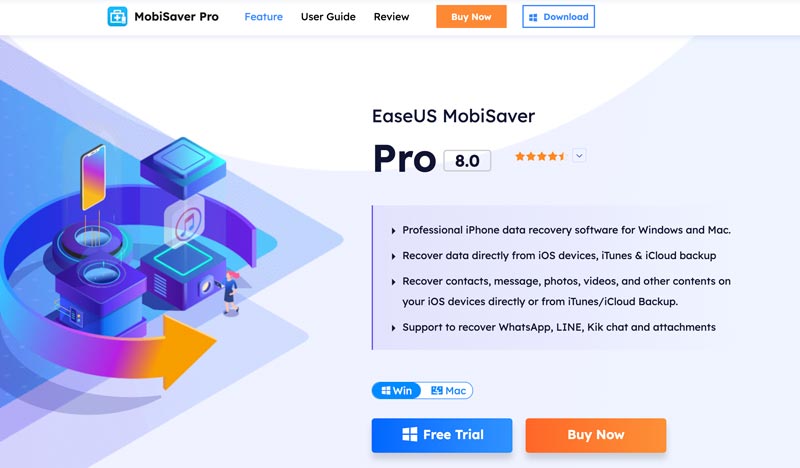 Программное обеспечение EaseUS MobiSaver