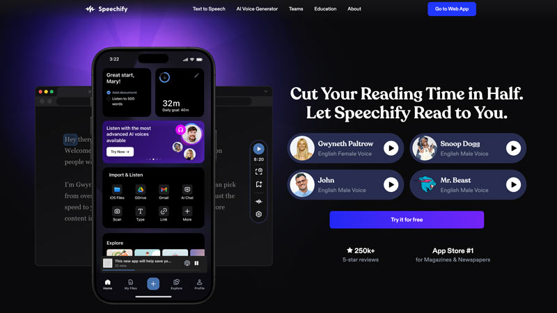What is Speechify