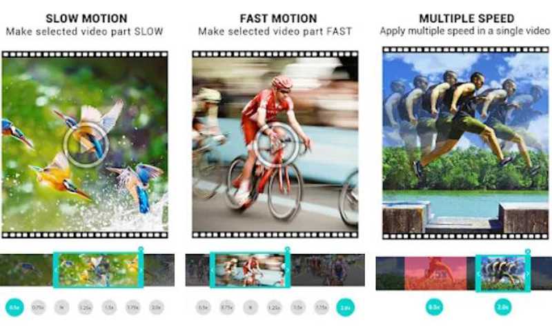 A Video Speed ​​Changer felgyorsítja a videó alkalmazást