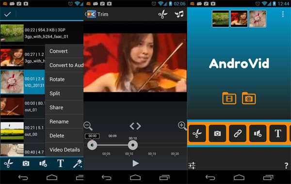 AndroVid Video-editor