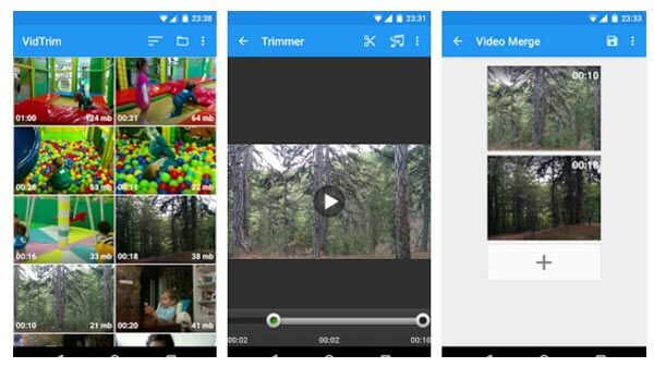 Editor video VidTrim