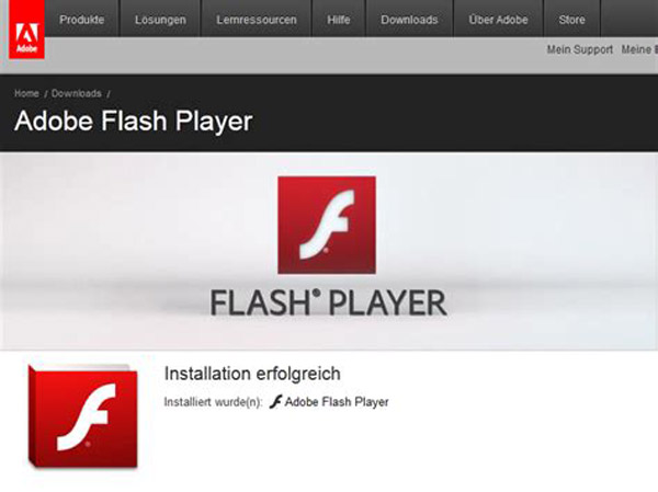 how to launch flash player