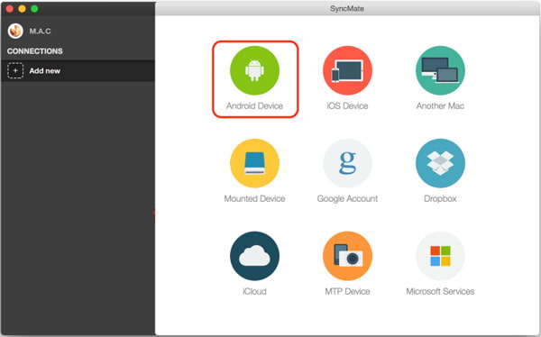 Connect Android Device