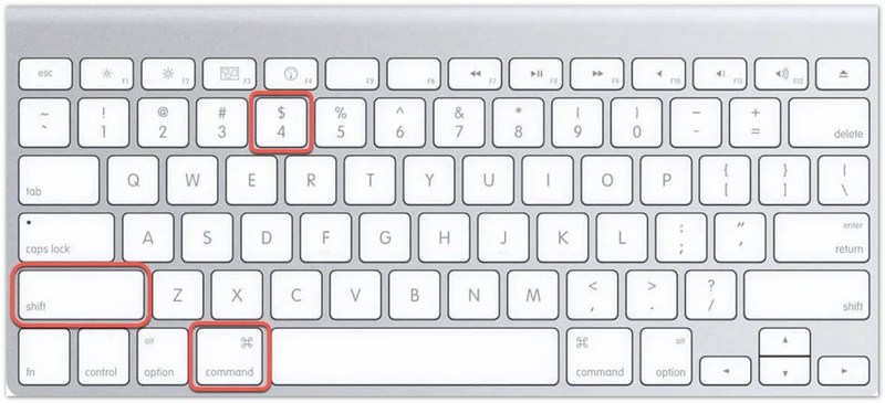 Capture Specific Area Shortcut