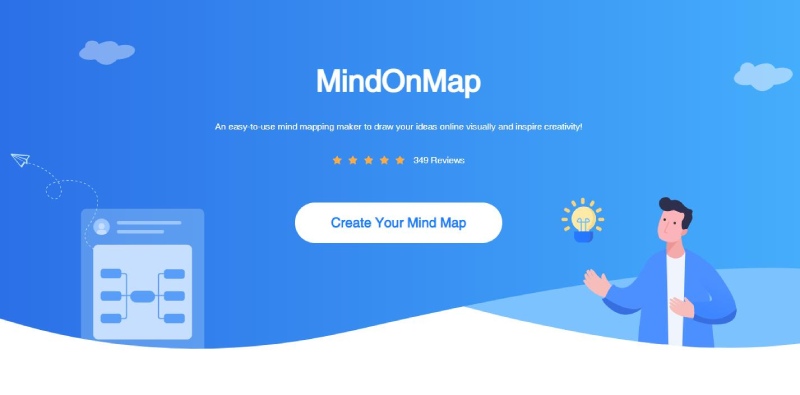 MindOnMap 主页