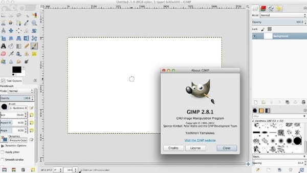Конвертер файлов GIMP Tiff