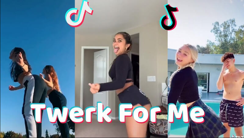 Twerkingowy taniec TikTok