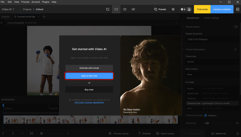 Topaz Video AI Free Trial