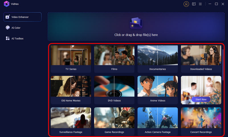 Vidhex Enhancement Scenarios