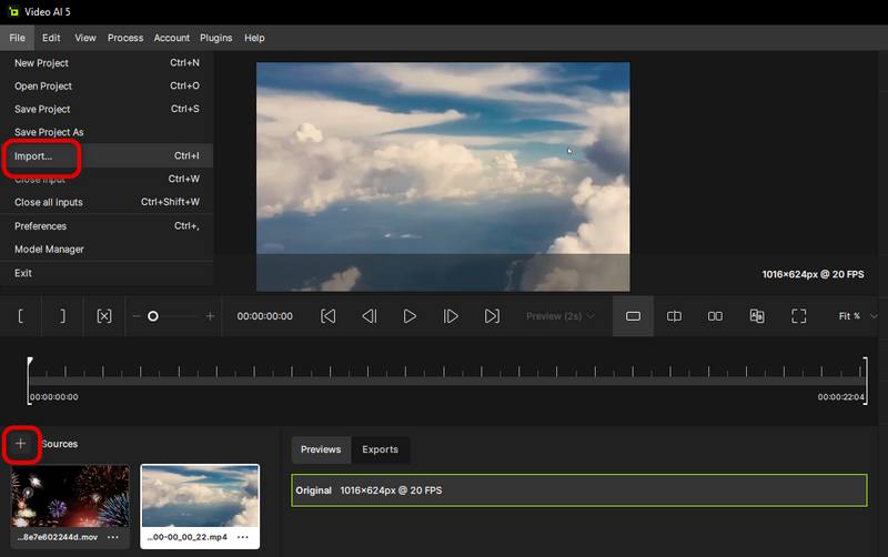 Import File in Topaz