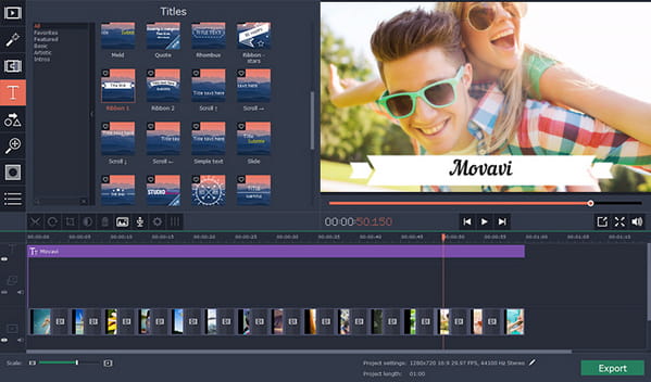 Movavi Video Editor
