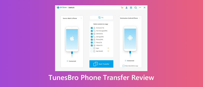 Tunesbro Phone Transfer Review
