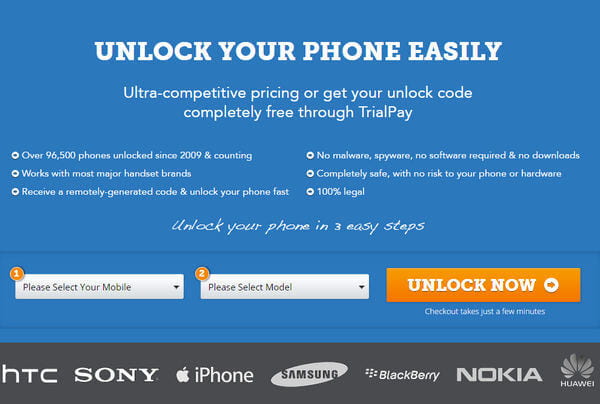 Get Samsung Galaxy S5 Unlocked with Unlock Tool
