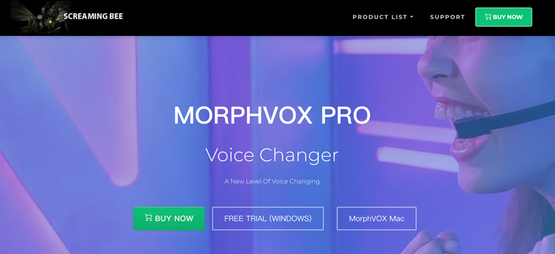 MorphVOX stemmeskifter