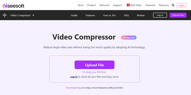 Compressore video Aiseesoft