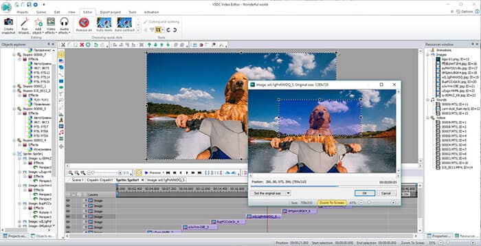 WMV Editor - darmowy edytor wideo VSDC