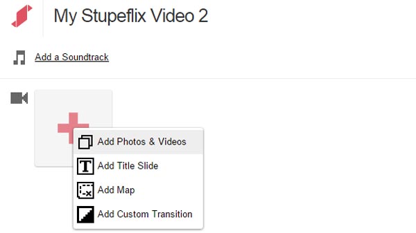 Δημιουργός βίντεο Stupeflix