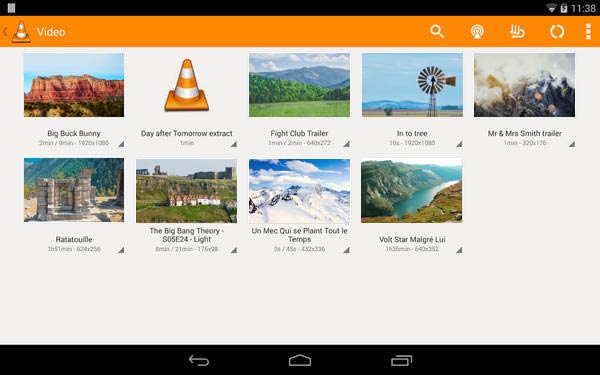 VLC-afspiller til Android