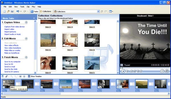 A Windows Movie Maker