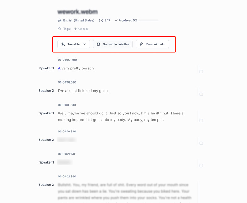 Transcribe a Video to Text Online Happyscribe
