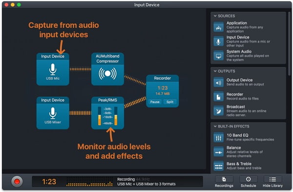 Hijack audio