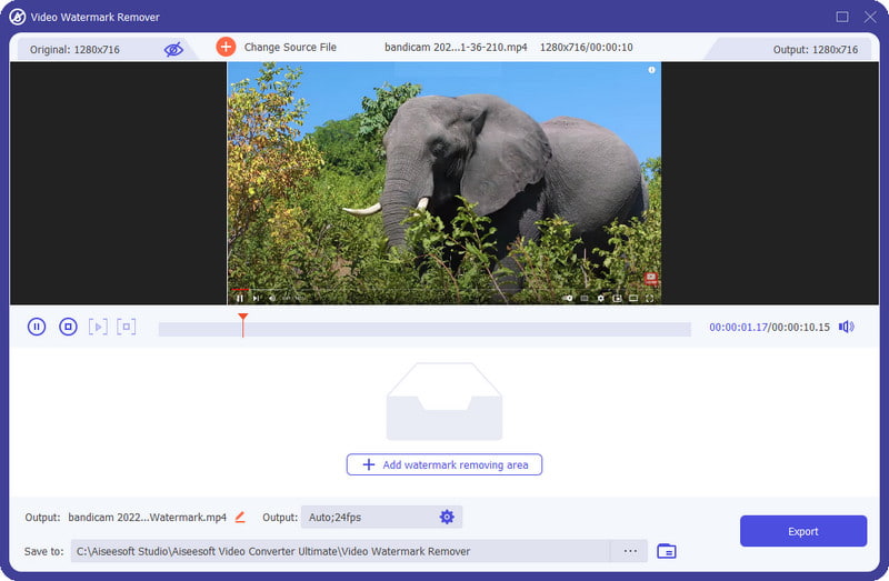 Aiseesoft Video Watermark Remover