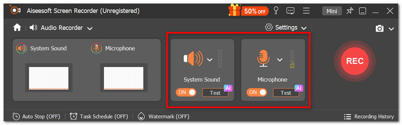 Enable System And Mic