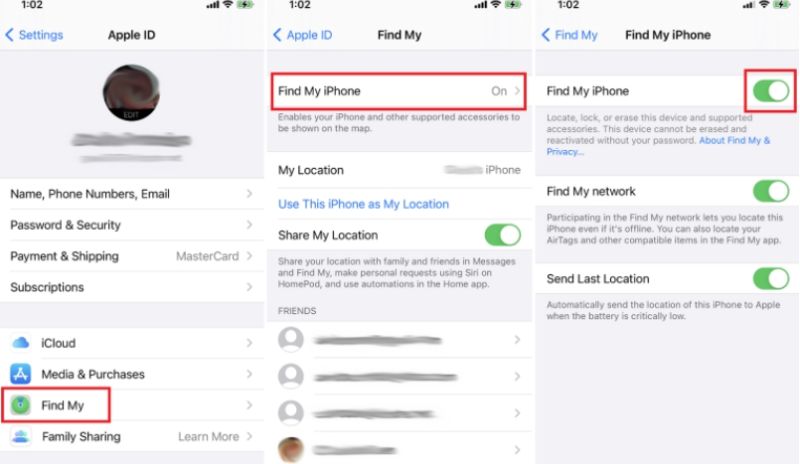 Turn Off Find My