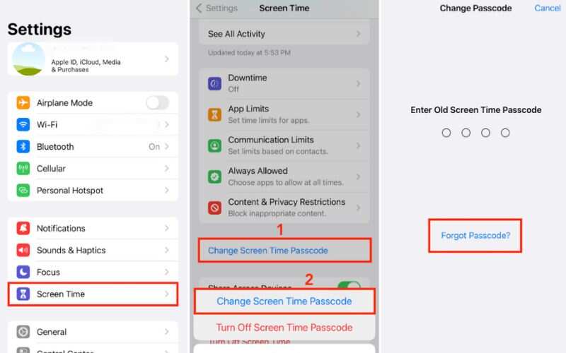 Reset Screen Time Apple Id