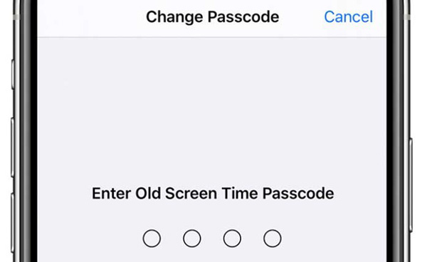 更改iPhone屏幕密碼