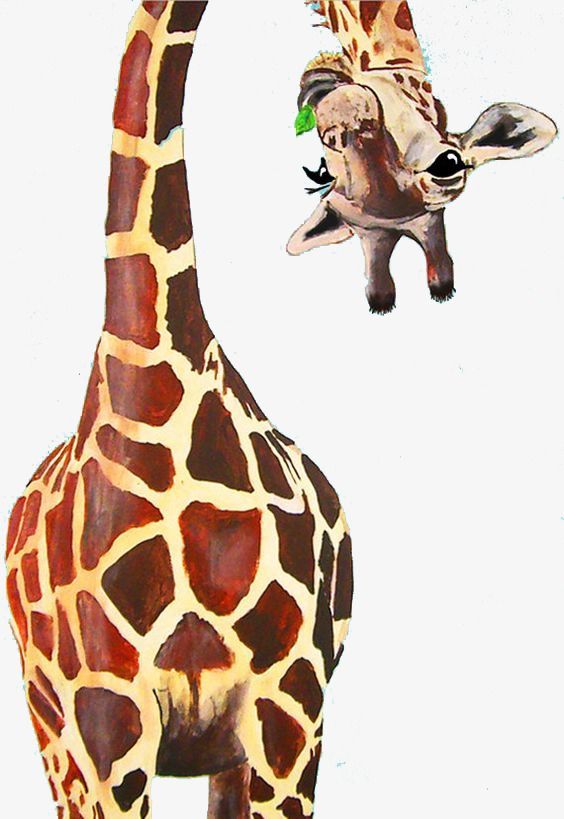 Giraffe achtergrond