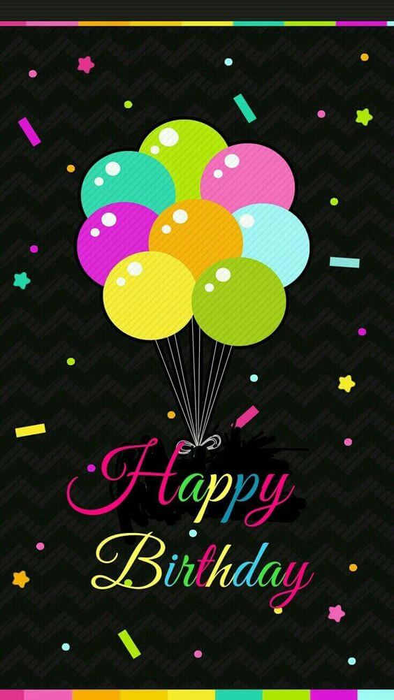 Tillykke med fødselsdagen ballon