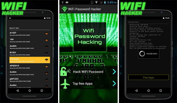 Scherzo dell'hacker con password Wi-Fi