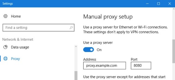 Perform A Manual Configuration