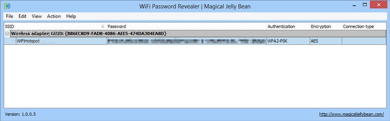 Rivelatore di password Wi-Fi