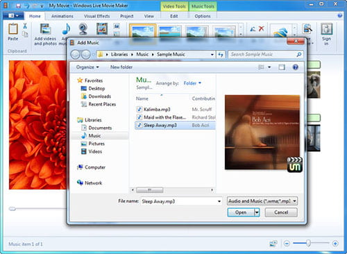 Windows Movie Maker'a Müzik Ekleme