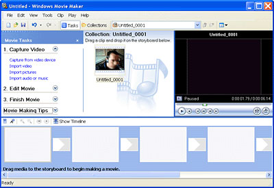 Windows Movie Maker ei voi tallentaa