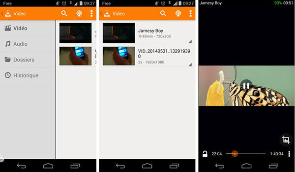 VLC Androidille