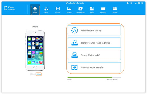 Tunesgo Interface