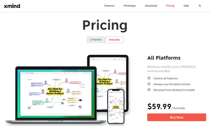 Xmind Pricing